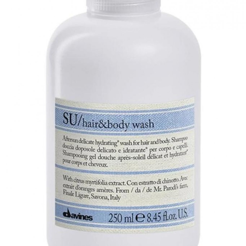 Davines Su Güneş Sonrası Saç ve Vücut Şampuanı 250 ML