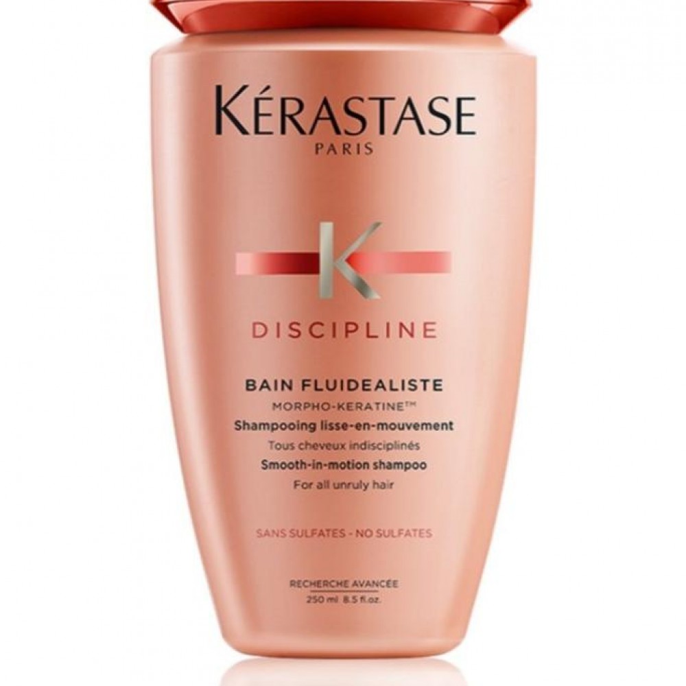 Discipline Bain Fluidéaliste Sülfatsız Zor Şekillenen Saçlar için Kontrol Sağlayan ve Elektriklenme Karşıtı Şampuan 250 ML