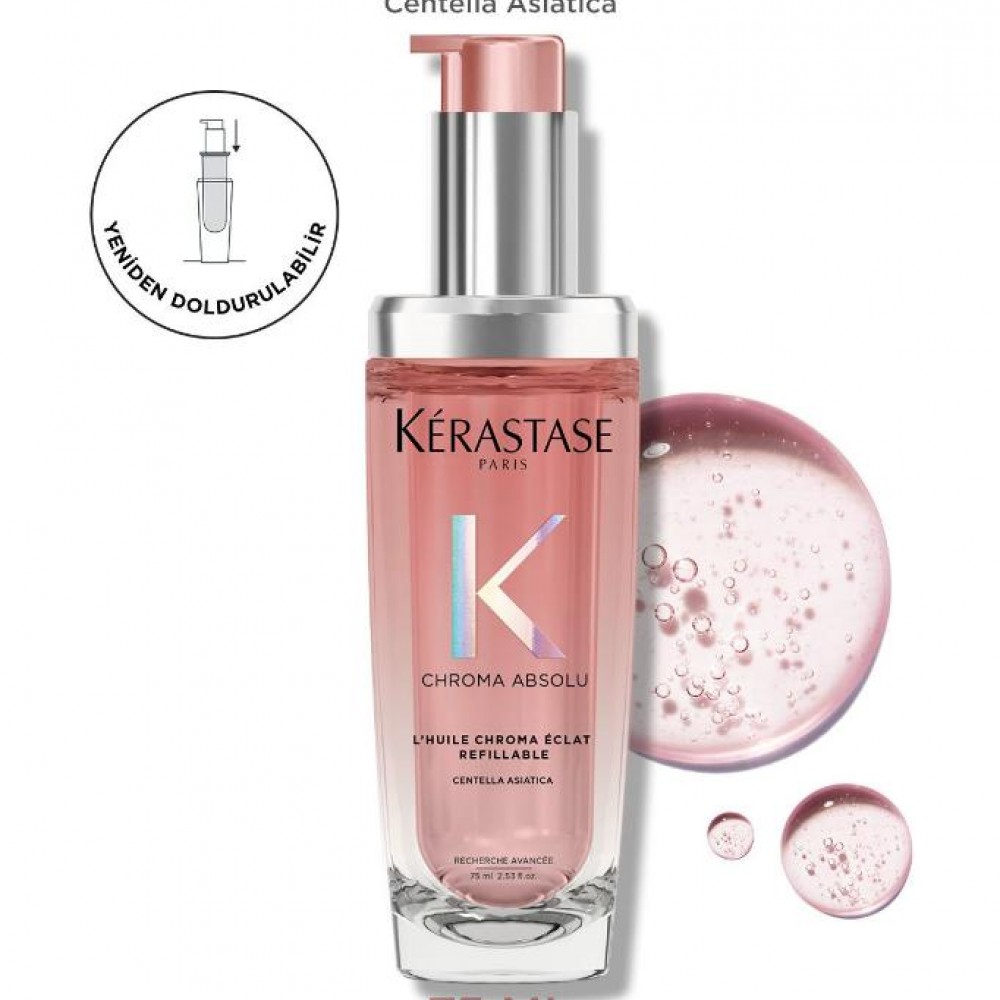 Kerastase Chroma Absolu L'huile Chroma Eclat Boyalı Saçlar Için Bakım Yağı 75 ML