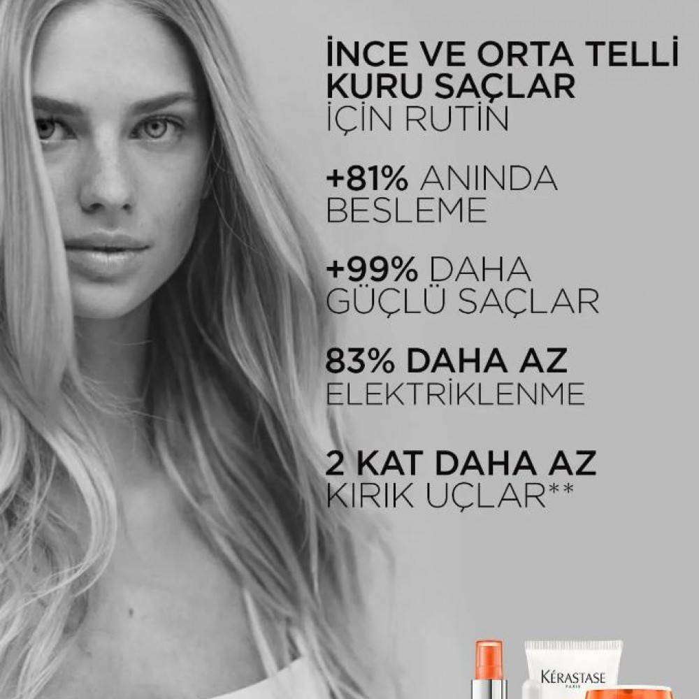 Kerastase Nutritive Bain Satin Nemlendirici Şampuan 250 ML