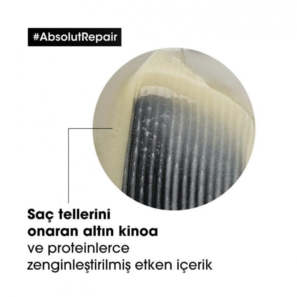 Serie Expert Absolut Repair Yıpranmış Saçlar Için Onarıcı Şampuan 500 ML