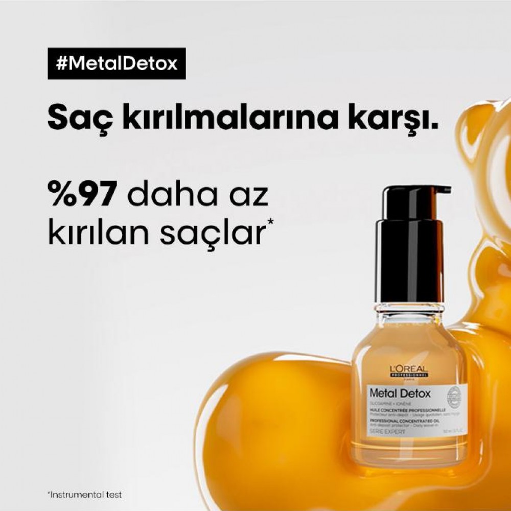Serie Expert Metal Detox Oil Konsantre Yağ 50 ML